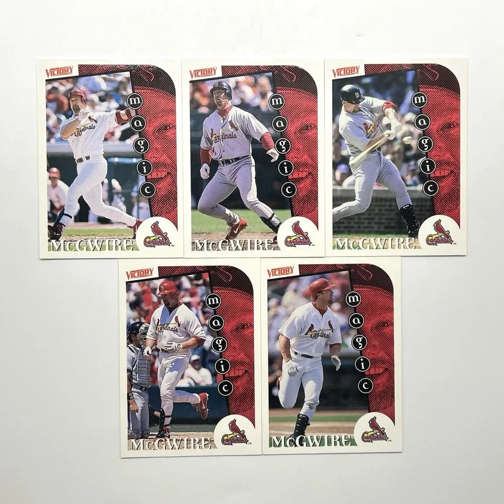 VTG Upper Deck Victory 1999 Mark McGwire MAGIC Cardinals Baseball Cards LOT of 5